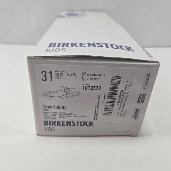 Birkenstock Kids Gizeh Rose Pink Sandals Size EU 31 US C13 Little Girls Size - Picture 13 of 15